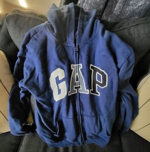 GAP Royal Blue Zip-Up Hoodie
